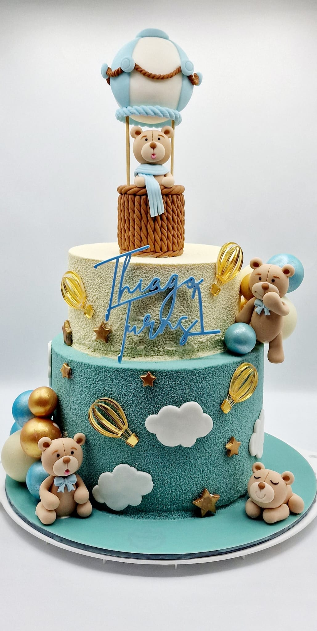 Bespoke custom celebration cake for Boys & Adventures handcrafted by Nicoleta